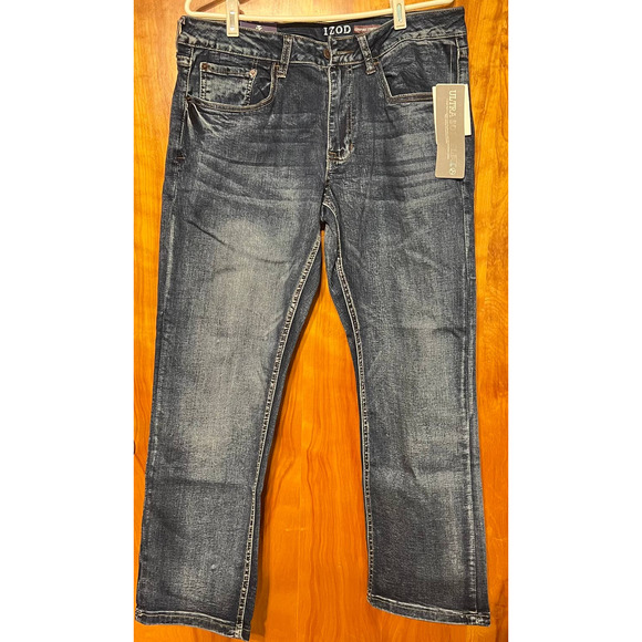 Izod Other - IZOD Sportflex Stretch Jeans Straight Fit 34/30 NWT